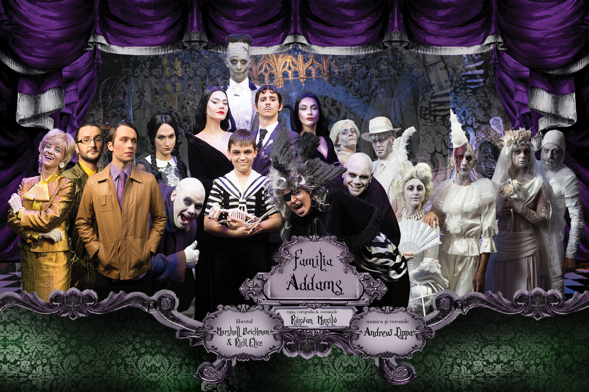 „Familia Addams” – performanţă în ritm de musical