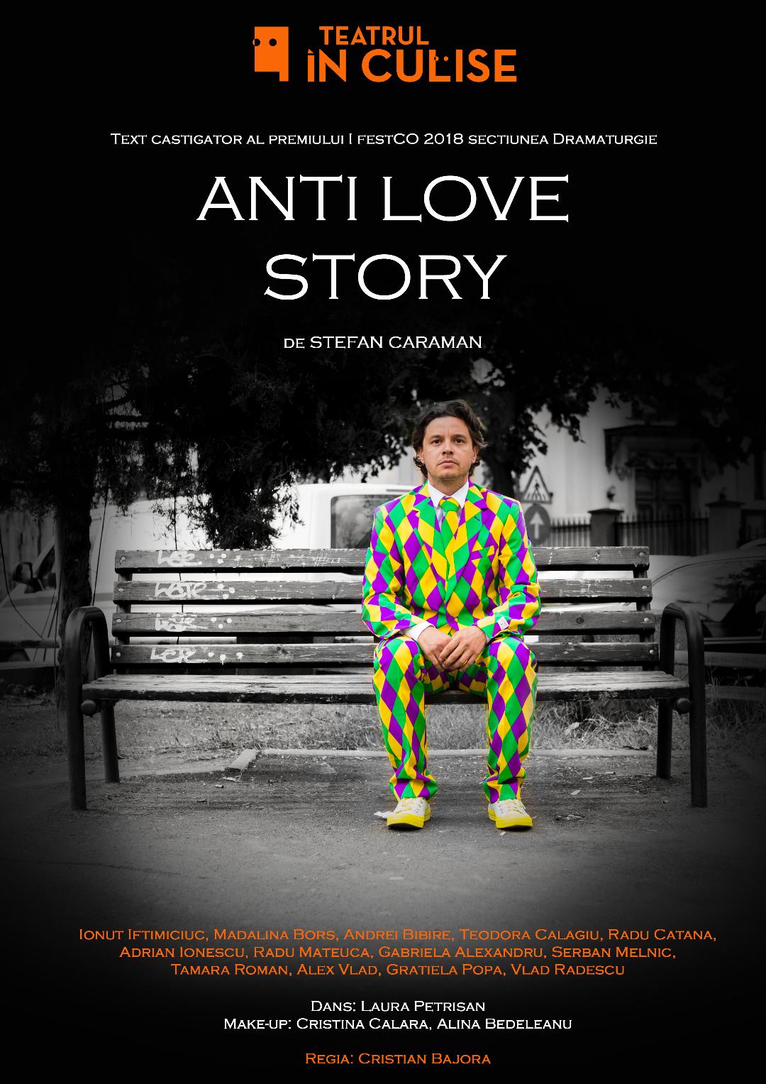 „Anti Love Story”, prima noutate a stagiunii la Teatrul În Culise