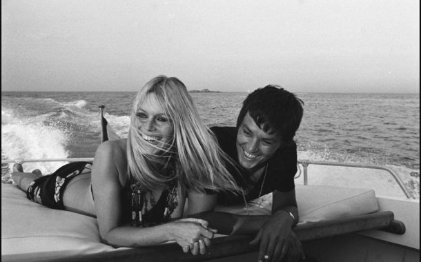 Brigitte Bardot și Alain Delon, undeva la Saint Tropez…