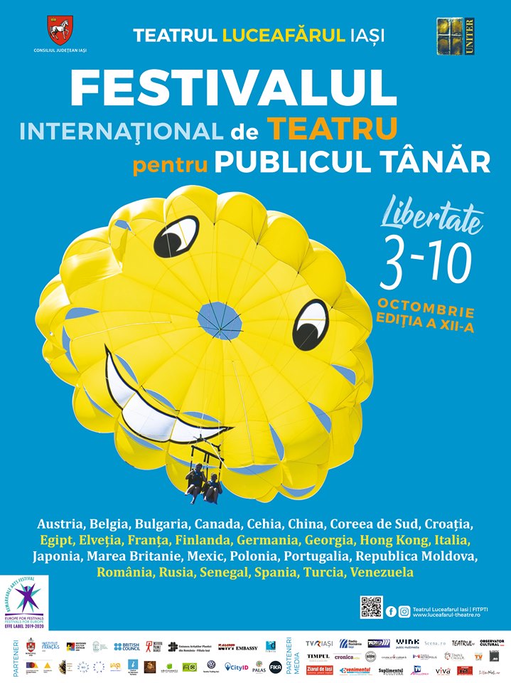 Despre „Libertate”, la Festivalul Internațional de Teatru pentru Publicul Tânăr Iași