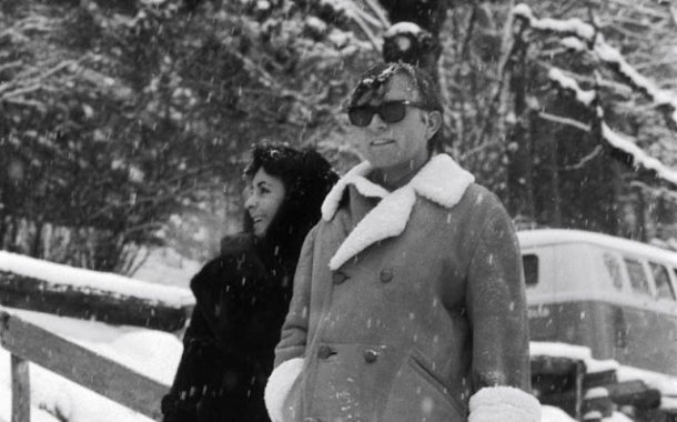 Richard Burton și Liz Taylor în Elveția