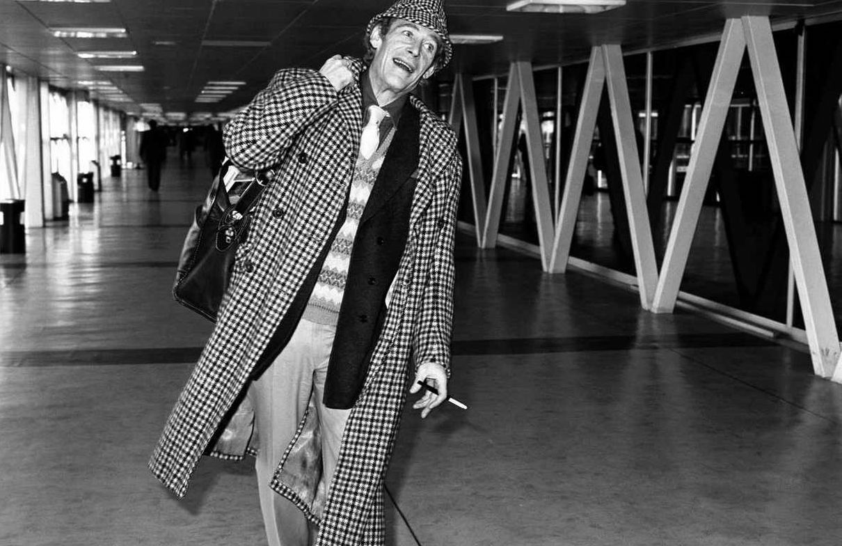 Peter O’Toole la aeroport