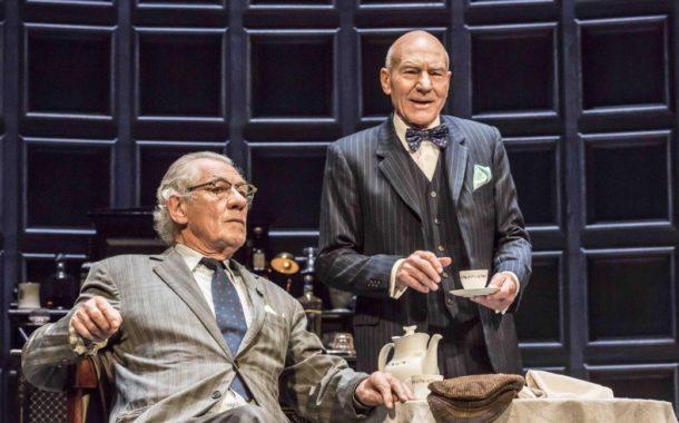 Cu Ian McKellen şi Patrick Stewart în „No Man’s Land”