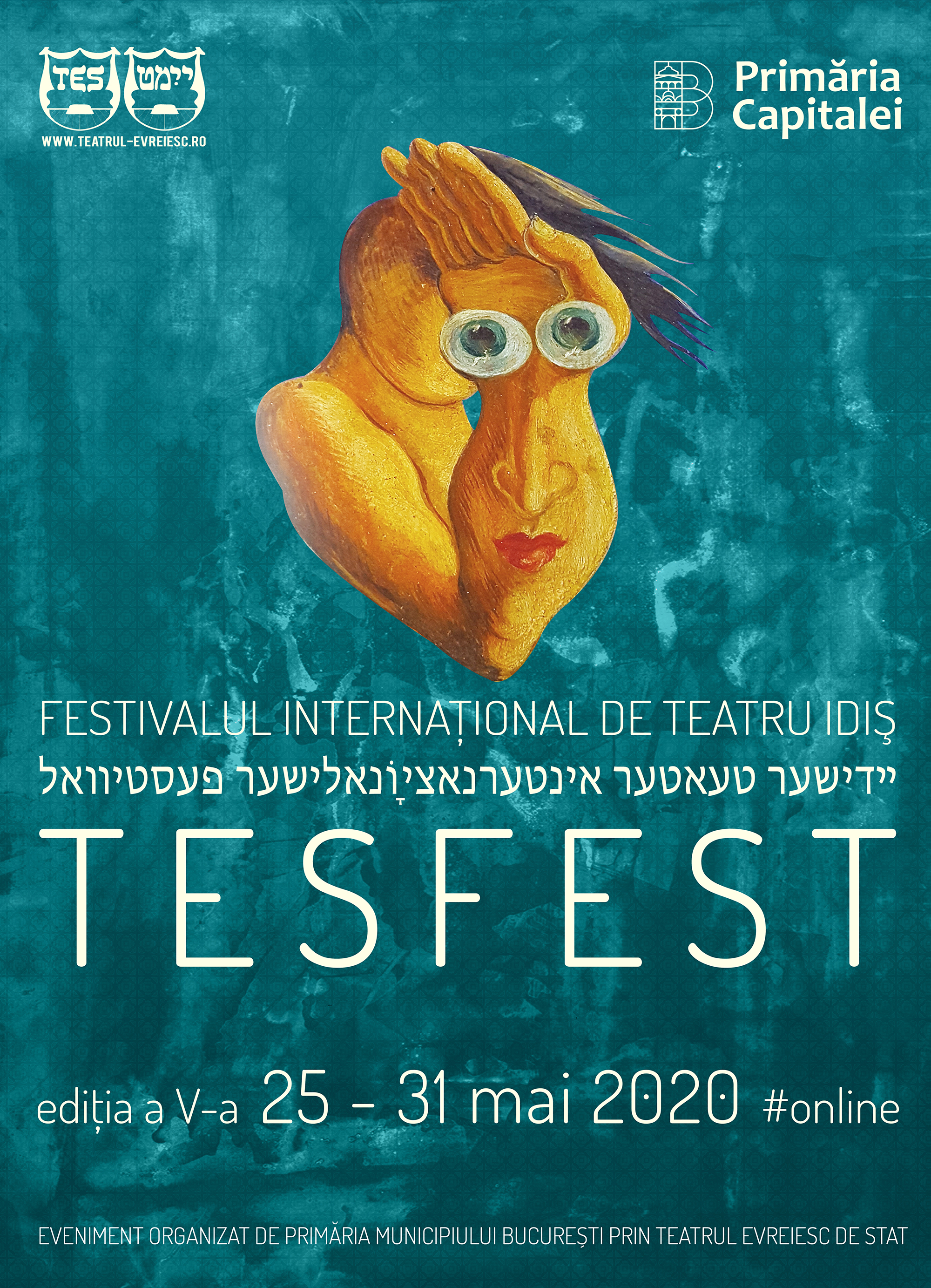 Festivalul Internațional de Teatru Idiș TES FEST va avea loc online