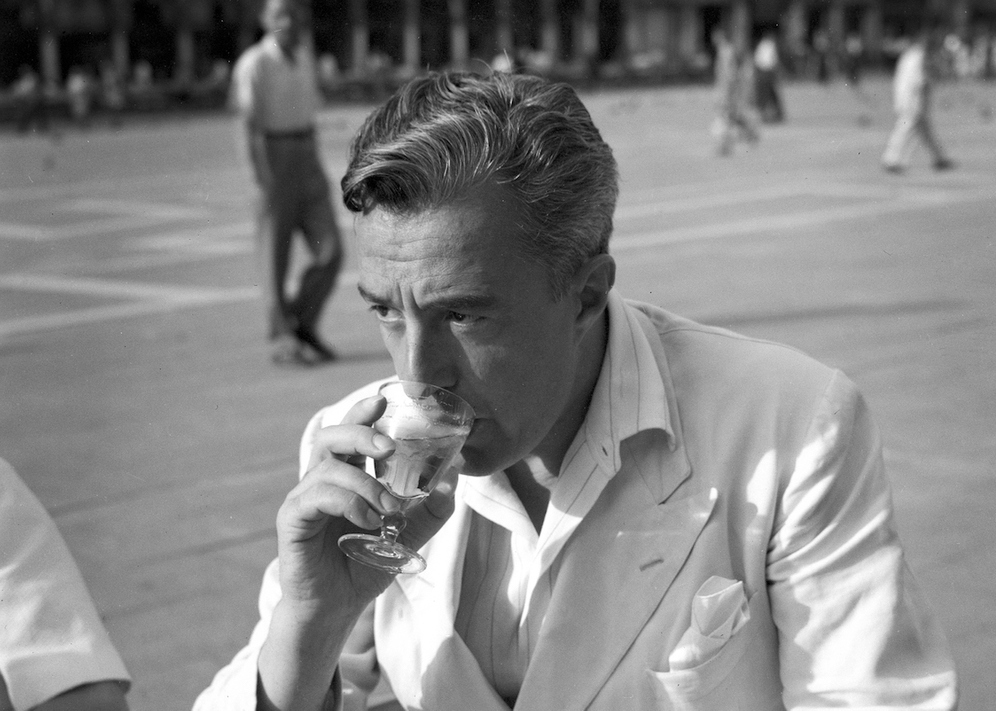 Vittorio de Sica într-un popas venețian