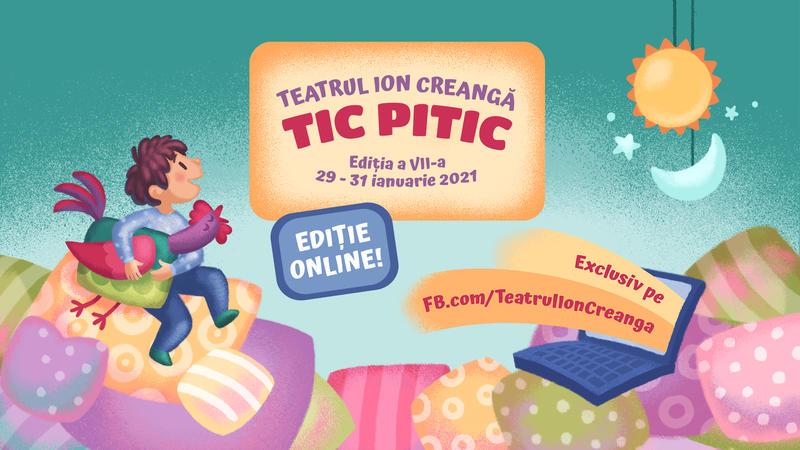 Teatrul Ion Creangă vă invită la TIC PITIC – Zilele Small Size