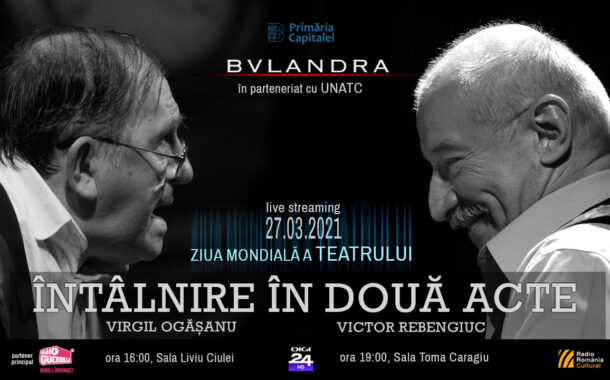 „Întâlnire în două acte” de Ziua Mondială a Teatrului